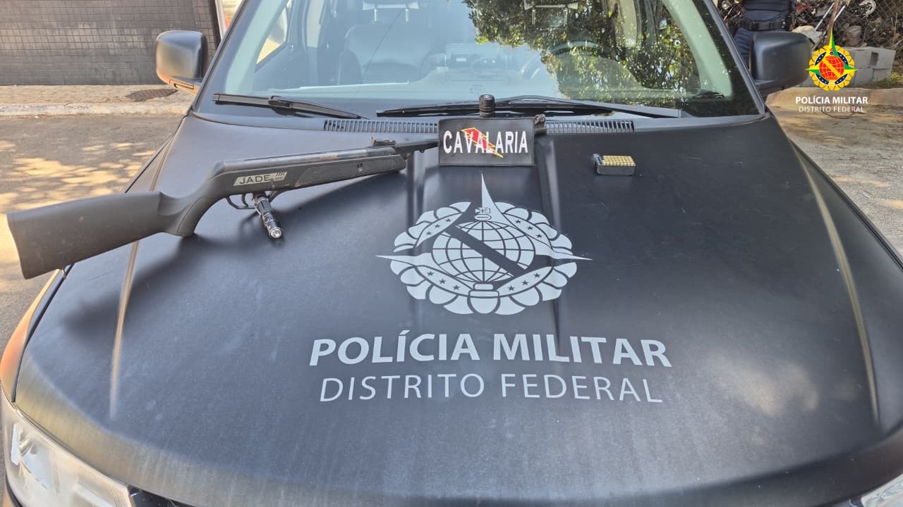 Apreensão de Carabina Modificada e Munições em Santa Maria, DF