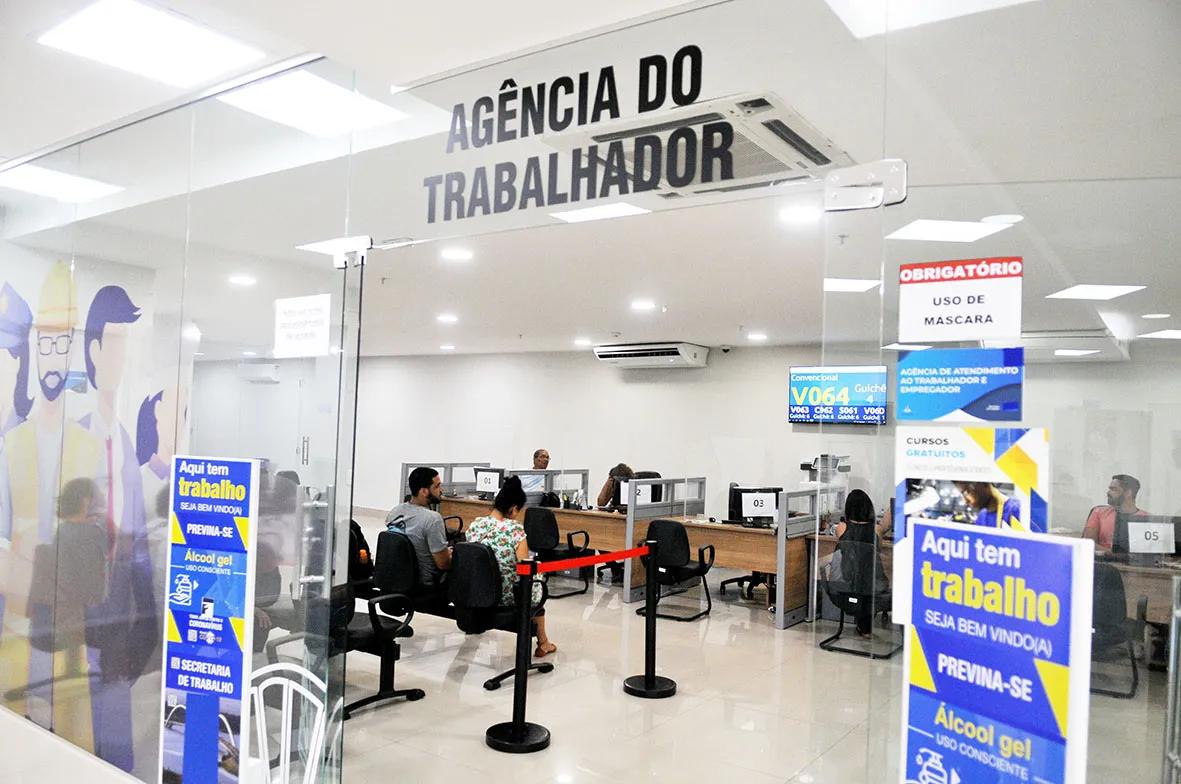 Agências do trabalhador abrem 1.798 vagas no DF com opções para diferentes perfis