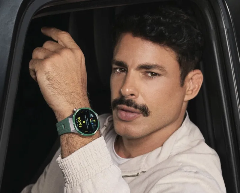Huawei Watch GT 7 Pro chega ao Brasil com Cauã Reymond como embaixador